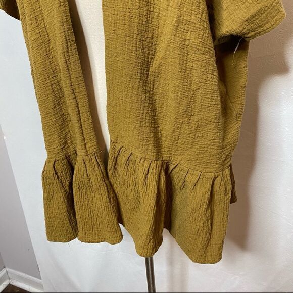 Do Everything In Love Mustard Yellow Open Front Cardigan - Picture 8 of 9